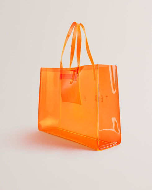 SHEAKON-Bags-Transparent Extra Large Icon Bag- Ted Baker Romania